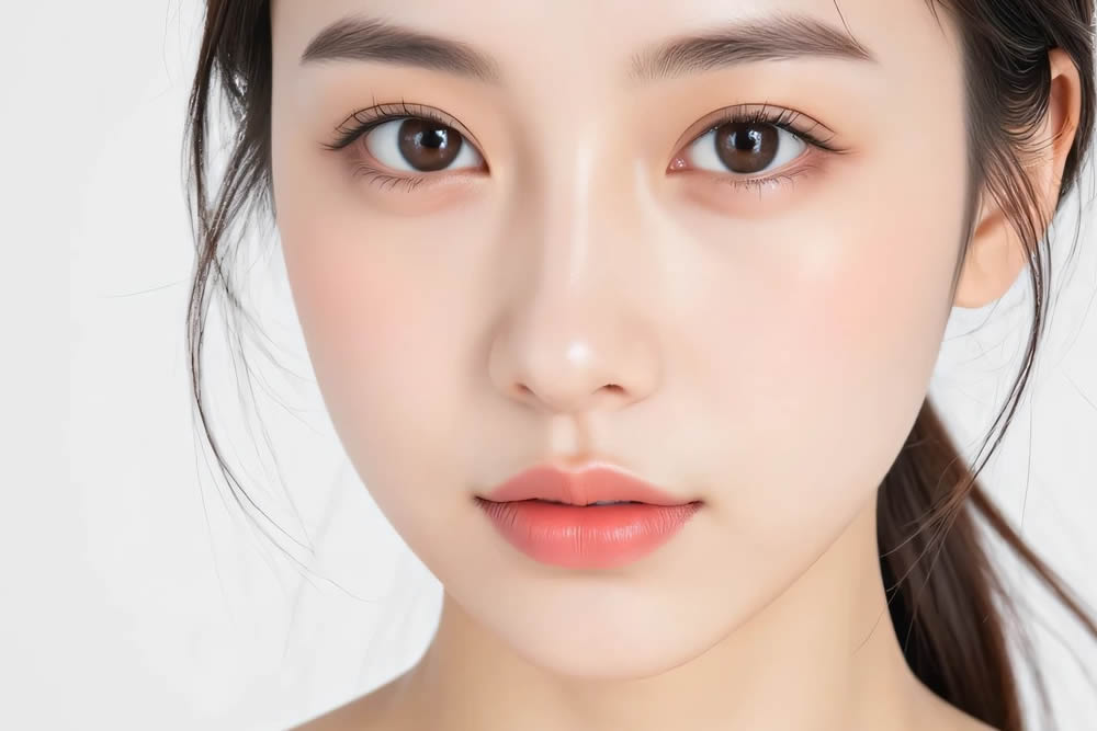 人気の鼻の形をしている女性のイメージ
