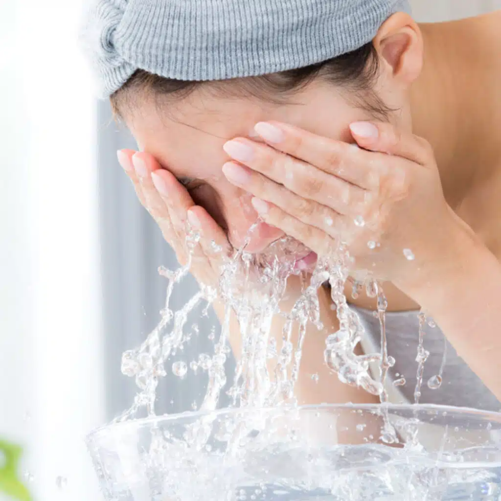 施術準備　大阪梅田