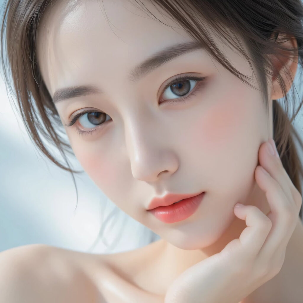 梅田で自然な鼻整形をした女性のイメージ